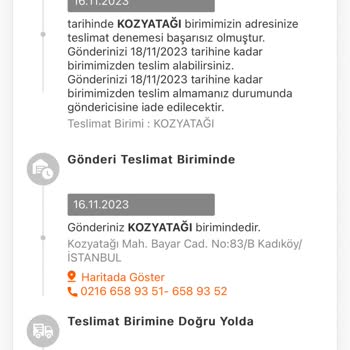 MNG Kargo Asılsız Talebi. Kargomun Evime Getirilmemesi.