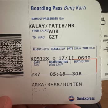 Sunexpress'in Matematik Yoksunu Çalışanları İnsanı Delirtir.