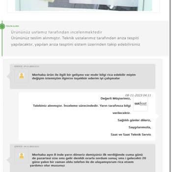 Saat & Saat Sorumsuzluğu Ulaşabilmek Mümkün Değil