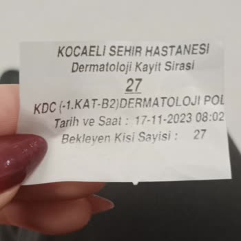 Kocaeli İl Sağlık Müdürlüğü Randevu Bulma Sorunu