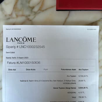 Lancome Müşterisini Mağdur Ediyor