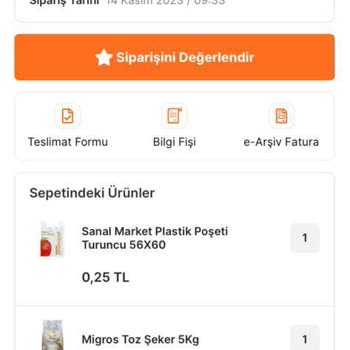 Migros Marka Böceklenmiş Şeker