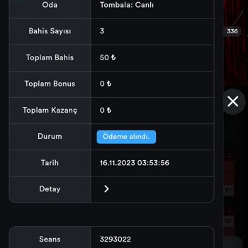 VD Casino Tombala Oyununda Tombala Yaptım Para Hesaba Geçmedi