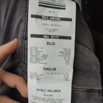 İnci Akü Garanti Dışı Bırakıldı