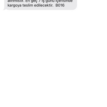 Watsons Kargom 10 Gündür Hazırlanıyor