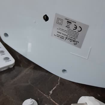 Ege Elektrik Simtech Dijital Fanlı Isıtıcı Kırık Geldi