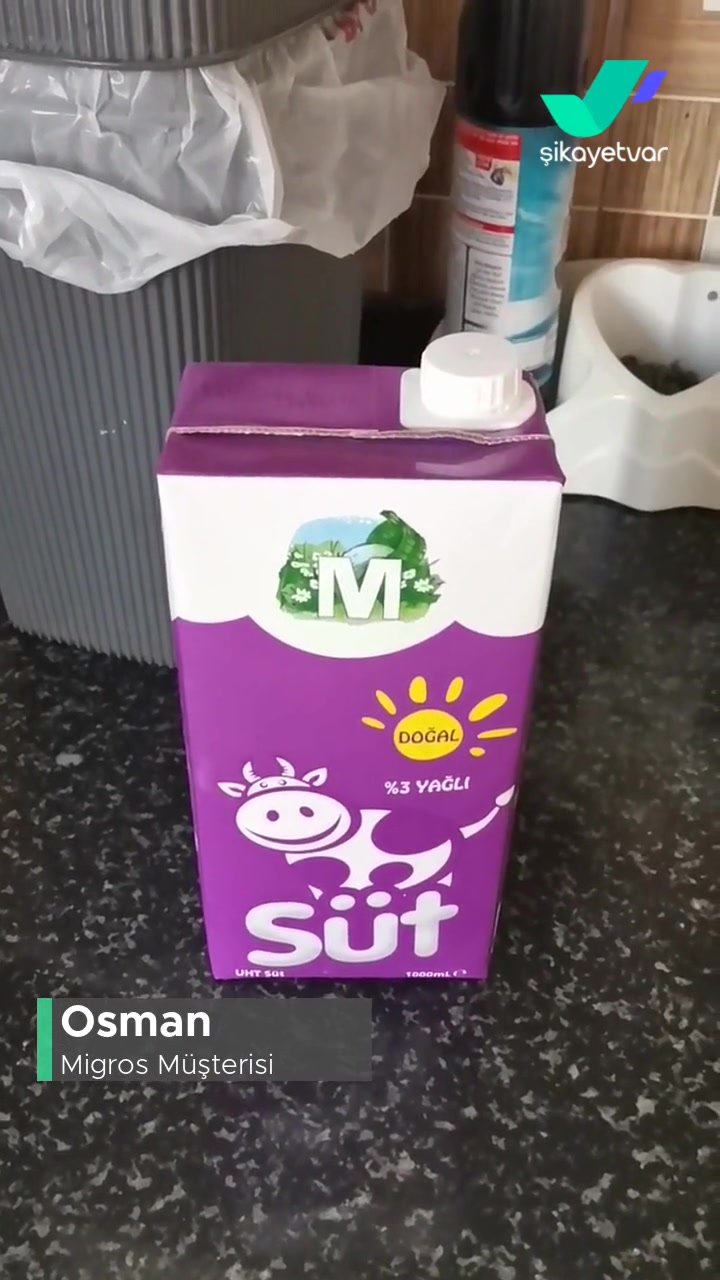 Migros Bozuk Çıkan Süt videonun kapak resmi