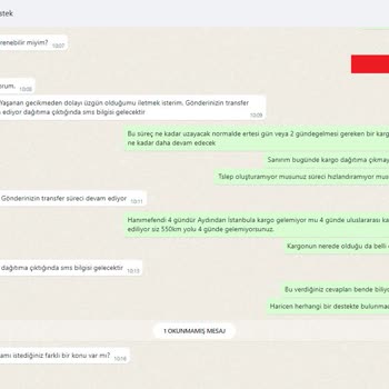 Sendeo Teslim Edilmeyen Kargo