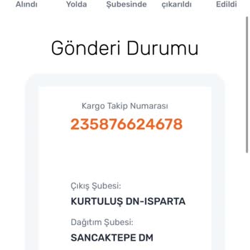 Sendeo 2 Haftadır Kargom Gelmedi