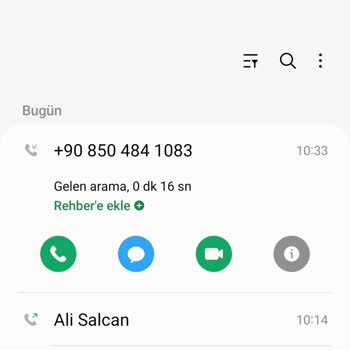 0850 484 10 83 Bilgim Dahilinde Olmayan İşlem
