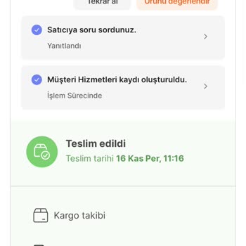 Hepsiburada Carrefour SA Teslim Edilmeyen Ürün