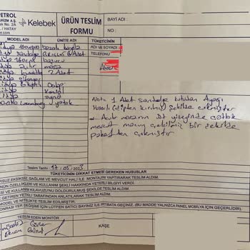 Kelebek Mobilya Yeni Aldığım Ürün Hasarlı Çıktı 6 Aydır Bekliyorum