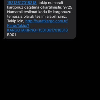 Sürat Kargo Teslimat Yapmıyor Gelin Alın Diyor!