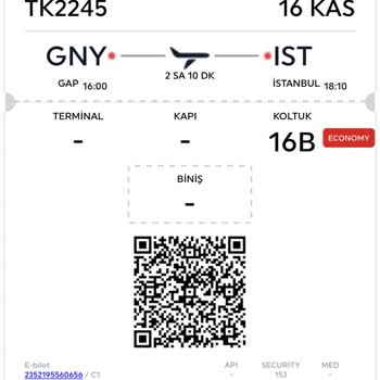 THY Rötar Ve Uçak Değişimi