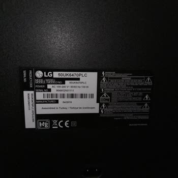 LG Televizyon Ledleri Çabuk Bozuldu Ve Servis Verdiği Tarihe Uymuyor