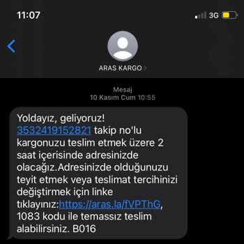 Trendyol Ve Aras Kargo Teslimat Mağduriyeti