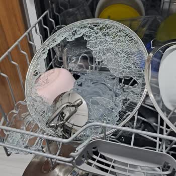Korkmaz Mutfak Eşyaları Korkmaz Cam Tencere Kapağı Bulaşık Makinesinde Patladı