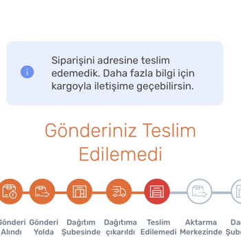 Sendeo Kargo Teslimat Edemedi
