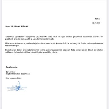 Nike Hatalı Üretim Üründe Sorun Olmadığı Beyan Eden Üretici.