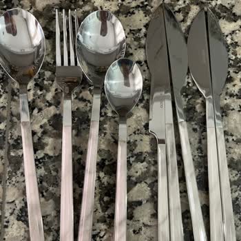 Karaca Züccaciye Karaca Marka Çatal Takımı Yıkanınca Renk Değiştirdi