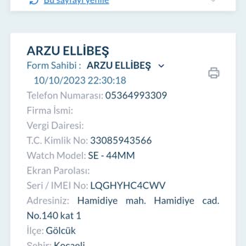 FPPRO Teknik Servis Fp Pro Saatimi Geri Vermiyor.