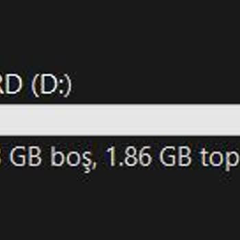 Şok Marketten Aldığım S-Link 64gb SD Card 2gb Çıktı