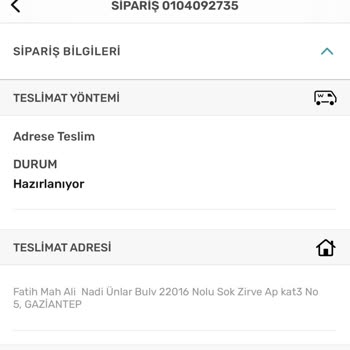 Watsons'tan Verdiğim Sipariş Ürünlerin Gönderilmemesi