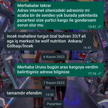 Bewolf Nutrition Hatalı Ürün Gönderimi