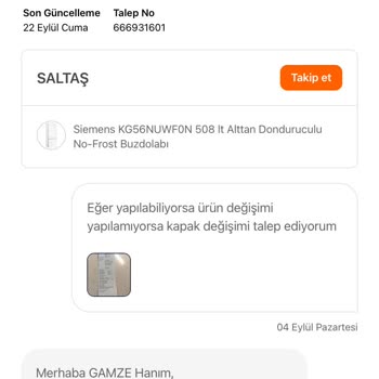 Hepsiburada ve Siemens Müşteri Mağduriyeti