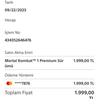 PlayStation Türkiye Premium Sürüm Yerine Standart Sürüm İndirme İzni