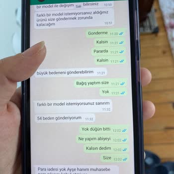 Poplin Moda Para İadesi Yapılmaması