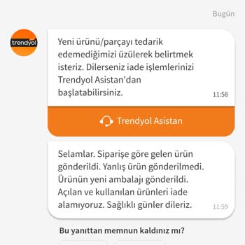 Yine Bir Trendyol Mağduriyeti