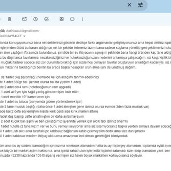 Amazonun Sebepsiz Ve Çirkin Tavırları