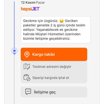 Hepsijet Kargo Kargomuzu Getirmiyor