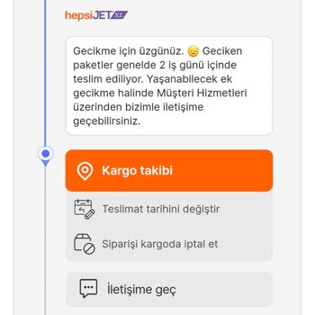Hepsiburada TCL 50 İnç Televizyon Teslim Edilmiyor Siparişimi İptal Edemiyorum