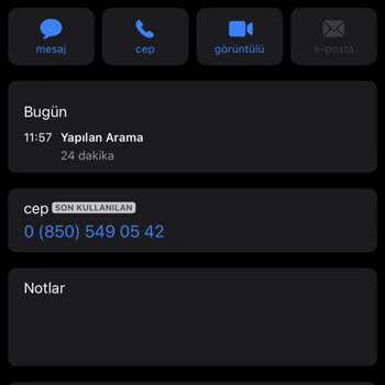 Vodafone Acil Hattımın Aktif Olması