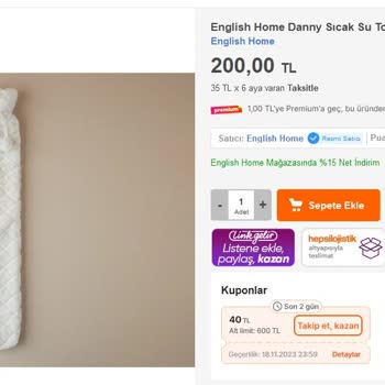 English Home Sayfasında Yanıltıcı Görsel Kullanılmaktadır