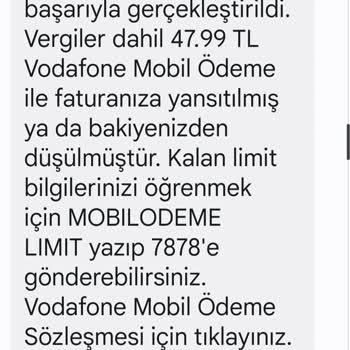 Vodafone Haksız Ücret Alınması