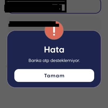 Fups Kart Banka OTP Desteklemiyor