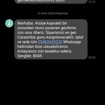 Nare Giyim Para İadesinin Yapılmaması