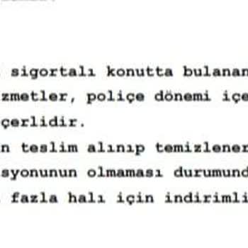 HDI Sigorta Konut Poliçesinde Halı Yıkama Teminatı