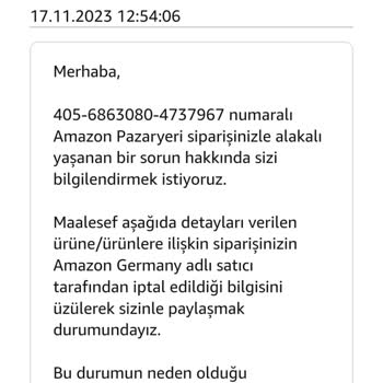 Amazon Gülümseten Kasım Yalanı