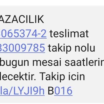 Aras Kargo Perge Şubesi Kargomu Dağıtıma Çıkarmıyor.
