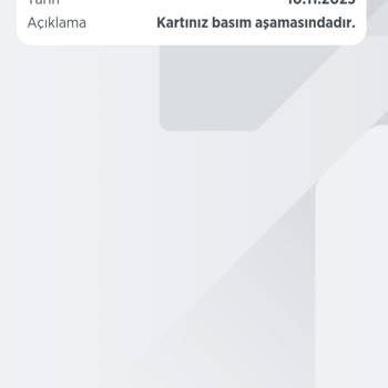 Ziraat Bankası Banka Kartım Bana Ulaşmadı