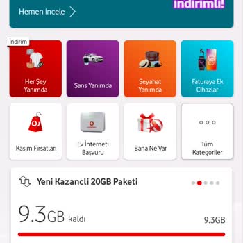 Vodafone'nin Faturalı Hatta Eksik Tarife Yüklemesi Var