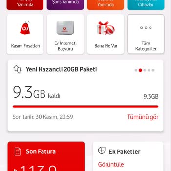 Vodafone'nin Faturalı Hatta Eksik Tarife Yüklemesi Var