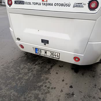 Çorlu Belediyesi Otobüs Şoförünün Terbiyesizliği