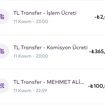 Param Komisyon Tutarı Hk