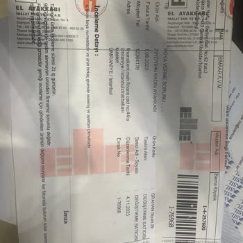 Elle Ayakkabı Elle Firması Hatasına Sahip Çıkmıyor