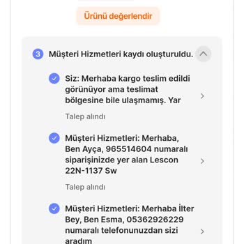 Hepsiburada Kargo Teslim Edildi Görünüyor